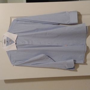 Long sleeve button-down dress shirt